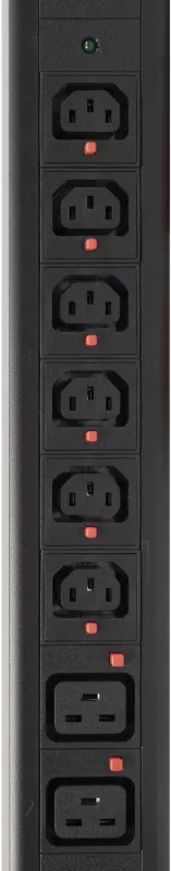 Аксессуар к источникам бесперебойного питания Блок распределения питания Powercom PDU-32AV24-18C3-6C9-3P 18*C13+6*C19, 32A, 1,5U, 3ph (1918812)