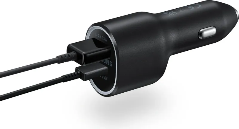 Автомобильное зар./устр. Samsung EP-L4020 (PD) USB/USB Type-C универсальное черный (EP-L4020NBEGEU)