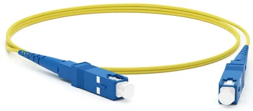 Патч-корд Hyperline FC-S2-9-SC/UR-SC/UR-H-1M-LSZH-YL 1x9/125 OS1/OS2 SC-SC 1м LSZH желтый