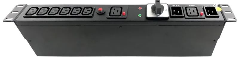 Распределитель питания Powercom MBS1607-1C19-6C13 4*Schuko+1*C19, 16A, 1ph (1919945)