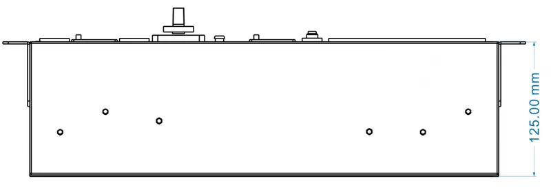 Распределитель питания Powercom MBS1607-1C19-6C13 4*Schuko+1*C19, 16A, 1ph (1919945)