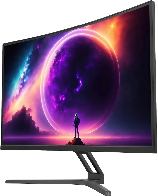 Монитор Hiper 27" Gaming SB2704 черный VA LED 5ms 16:9 HDMI M/M матовая 4000:1 300cd 178гр/178гр 2560x1440 165Hz FreeSync DP 2K 4.67кг