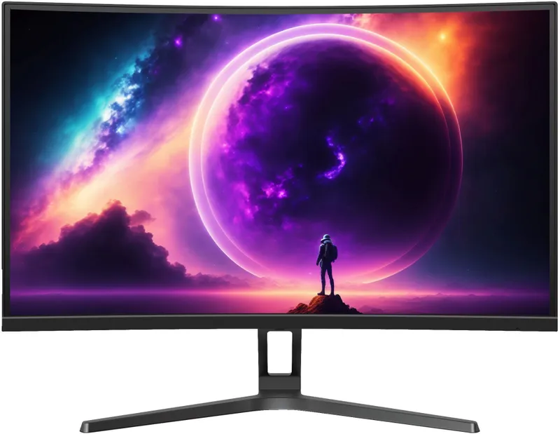Монитор Hiper 27" Gaming SB2704 черный VA LED 5ms 16:9 HDMI M/M матовая 4000:1 300cd 178гр/178гр 2560x1440 165Hz FreeSync DP 2K 4.67кг