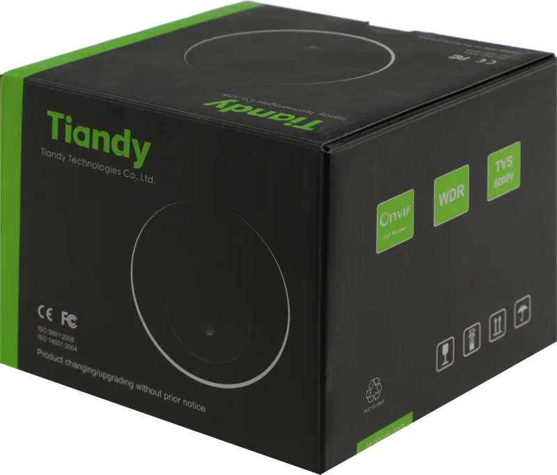 Камера видеонаблюдения IP Tiandy TC-C32KN I3/Y/WIFI/2.8mm/V4.1 2.8-2.8мм цв. корп.:белый (TC-C32KN I3/Y/WIFI/2.8/V4.1)