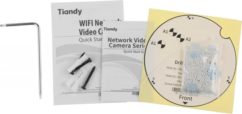 Камера видеонаблюдения IP Tiandy TC-C32KN I3/Y/WIFI/2.8mm/V4.1 2.8-2.8мм цв. корп.:белый (TC-C32KN I3/Y/WIFI/2.8/V4.1)