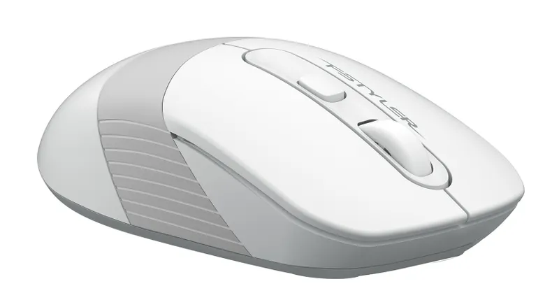 Клавиатура + мышь A4Tech Fstyler FG1010S клав:белый/серый мышь:белый/серый USB беспроводная Multimedia (FG1010S WHITE)