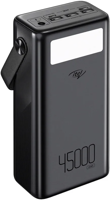 Мобильный аккумулятор Itel Maxpower 450PF 45000mAh 2.1A черный