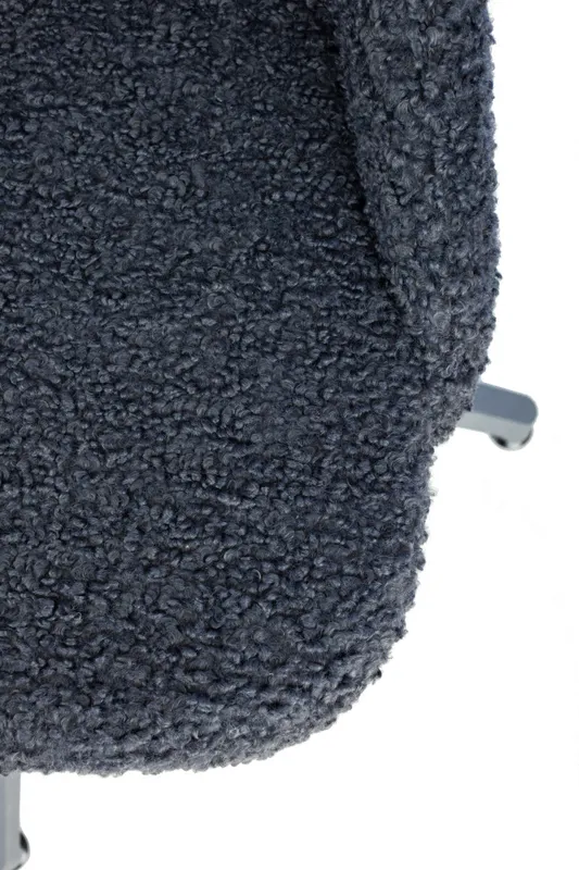 Кресло Бюрократ CH-340GLZ синий экомех крестов.4-луч. пластик пластик серый