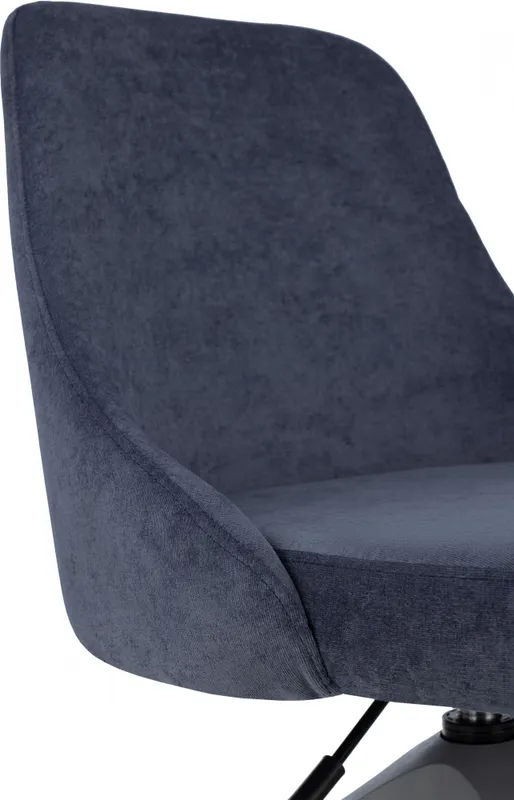 Кресло Бюрократ CH-340GLZ синий Light-27 крестов.4-луч. пластик пластик серый