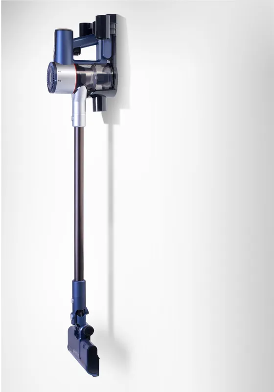 Пылесос ручной Hyundai HYV-S7570 380Вт темно-синий/серебристый