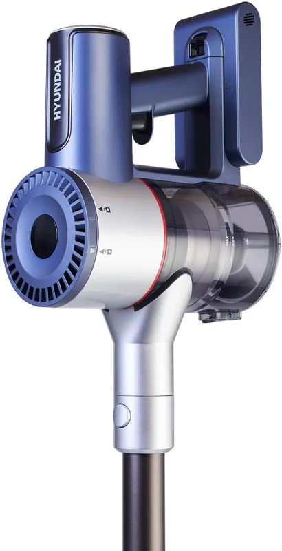 Пылесос ручной Hyundai HYV-S7570 380Вт темно-синий/серебристый