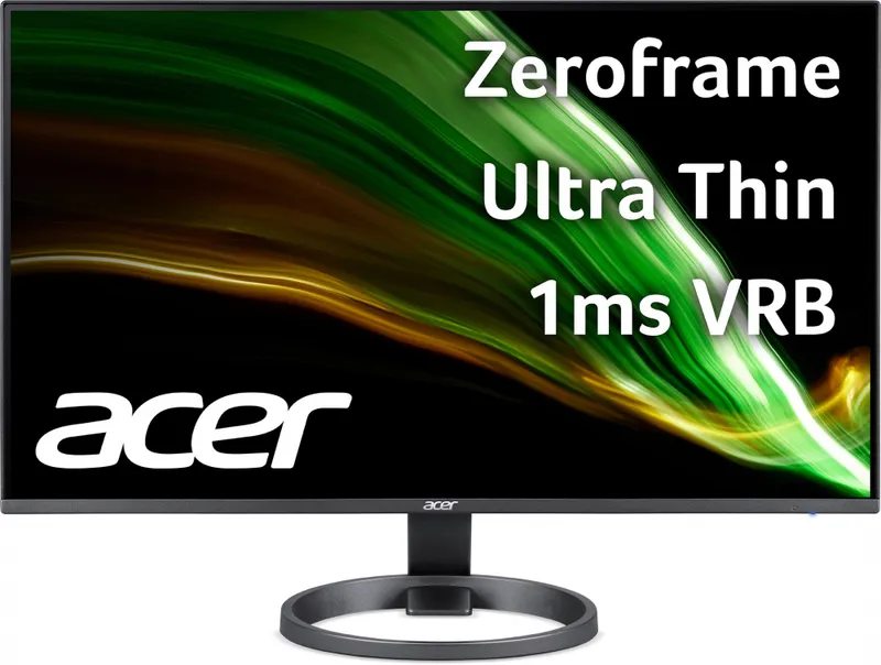 Монитор 27'' ACER Vero RL272EyiivUltra Thin Darkgrey, 85% PCR, 5% OBP, 16:9, IPS, 1920x1080, 4ms, 250cd, 100Hz, 1xVGA + 2xHDMI(1.4)  FreeSync, Delta E<2
