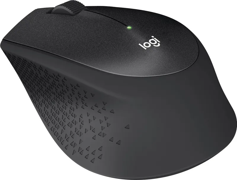 Мышь Logitech M330 Silent Plus черный оптическая (1000dpi) беспроводная USB (2but)