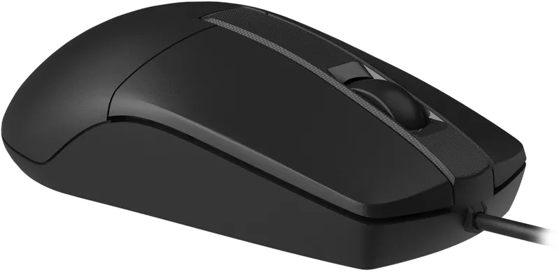 Мышь A4Tech OP-335S черный оптическая (1200dpi) silent USB (3but)