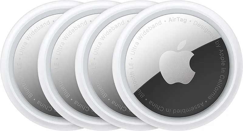 Метка Apple AirTag A2187 компл.:4шт/серебристый (MX542X/A)