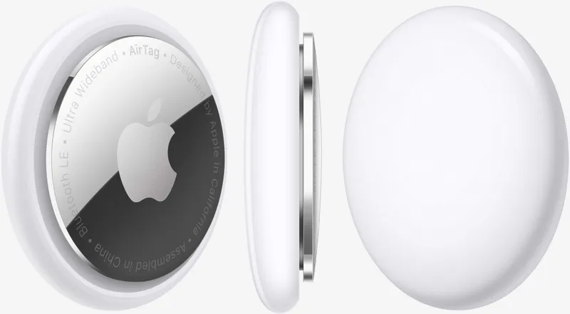 Метка Apple AirTag A2187 компл.:4шт/серебристый (MX542X/A)
