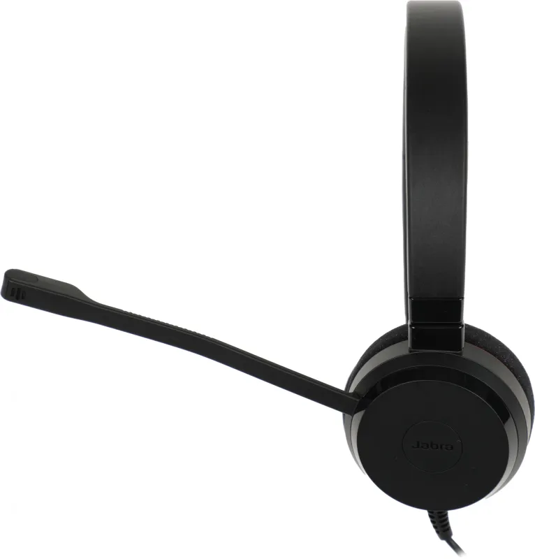 Наушники с микрофоном Jabra Evolve 20 UC Duo черный 1.2м накладные USB оголовье (4999-829-209)
