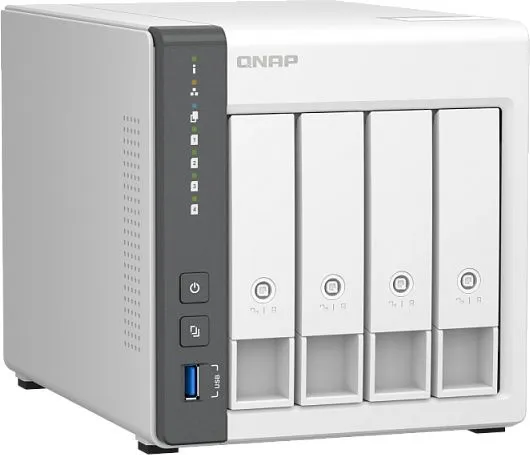 Системы хранения данных QNAP CHANNEL QC 2GhzCPU/4Gb/upto 4HDD, upto 12 with TL-D800C/SATA(3,5'')/ 1xUSB3.2 2xUSB2.0/1x1GbE 1x2,5GbE/iSCSI/1xPS/2YW D4 (REV. C)