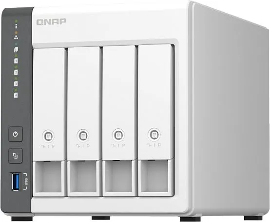 Системы хранения данных QNAP CHANNEL QC 2GhzCPU/4Gb/upto 4HDD, upto 12 with TL-D800C/SATA(3,5'')/ 1xUSB3.2 2xUSB2.0/1x1GbE 1x2,5GbE/iSCSI/1xPS/2YW D4 (REV. C)