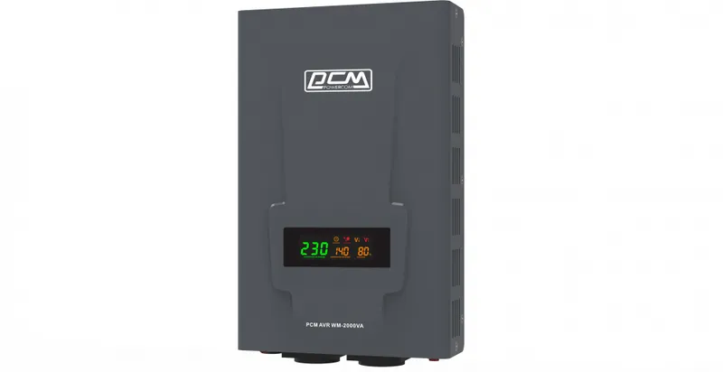 Стабилизатор напряжения Powercom WM-2000VA 1200Вт 2000ВА графитовый