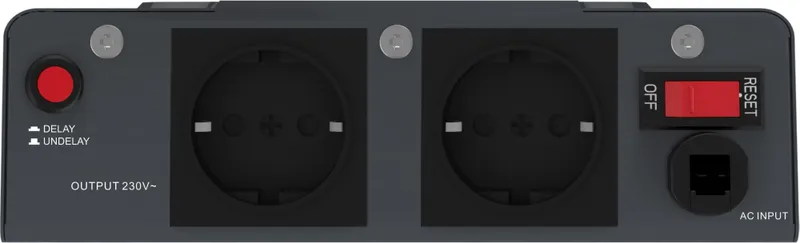 Стабилизатор напряжения Powercom WM-2000VA 1200Вт 2000ВА графитовый