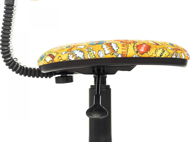 Кресло детское Бюрократ CH-299-F оранжевый TW-38-3 сиденье оранжевый бэнг сетка/ткань крестов. пластик подст.для ног