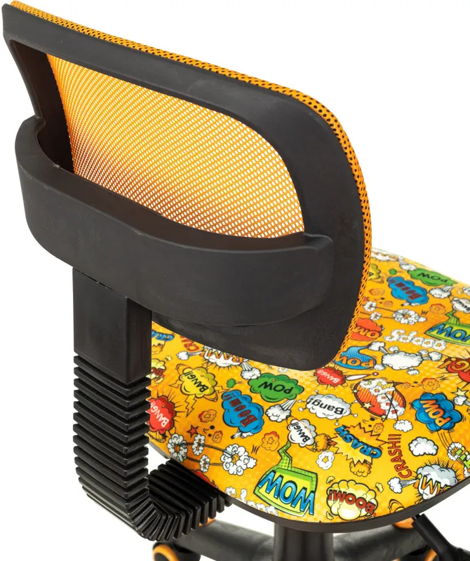 Кресло детское Бюрократ CH-299-F оранжевый TW-38-3 сиденье оранжевый бэнг сетка/ткань крестов. пластик подст.для ног