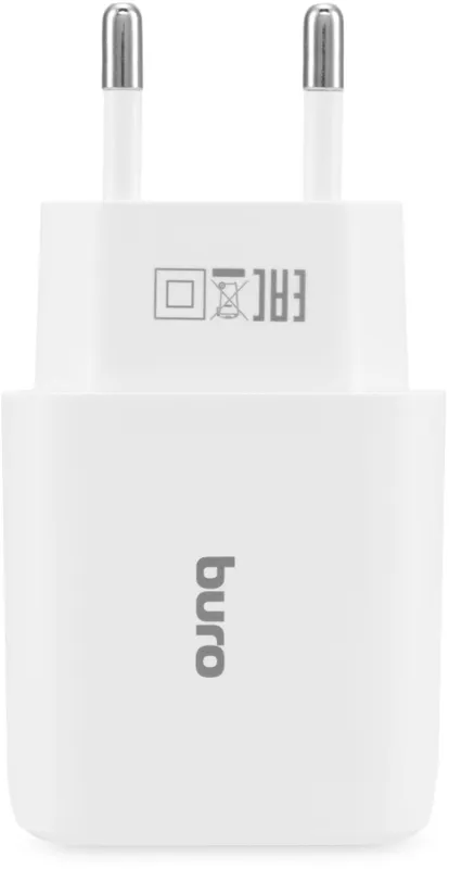 Сетевое зар./устр. Buro BUWH1 15.5W 3.1A 2xUSB универсальное белый (BUWH15S200WH)