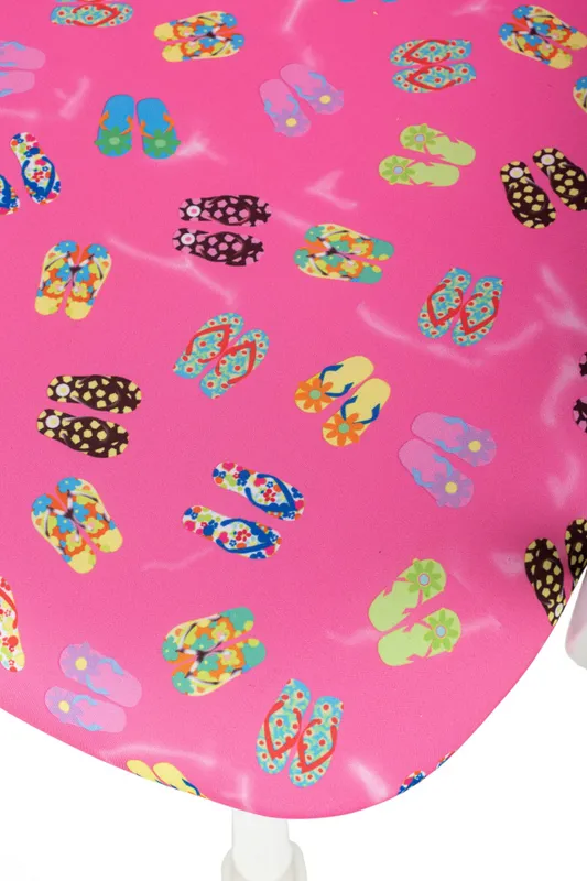 Кресло детское Бюрократ BUROKIDS 1 W розовый сланцы крестов. пластик пластик белый