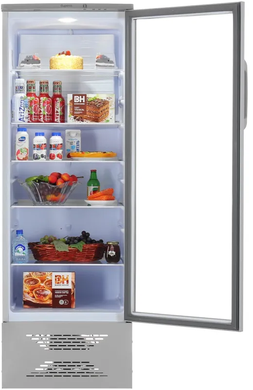 Холодильная витрина Бирюса Б-M310 1-нокамерн. серебристый (однокамерный)