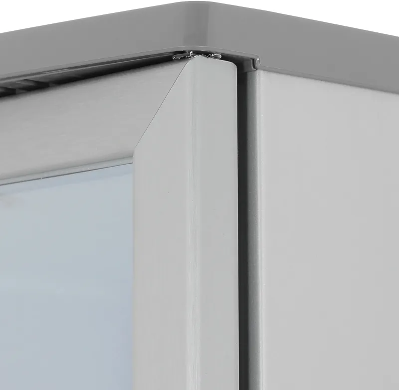 Холодильная витрина Бирюса Б-M310 1-нокамерн. серебристый (однокамерный)