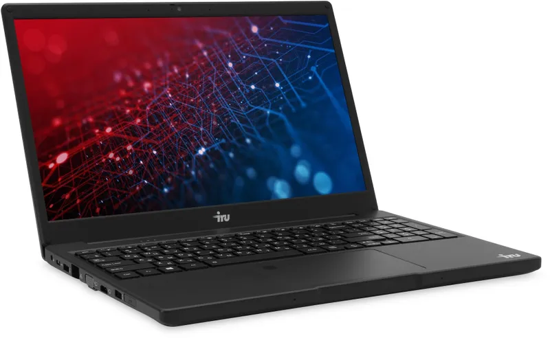 Ноутбук IRU Оникс 15U Core i5 1135G7 8Gb SSD256Gb Intel Iris Xe graphics G7 15.6" IPS FHD (1920x1080) Free DOS black 8000mAh (1923010)