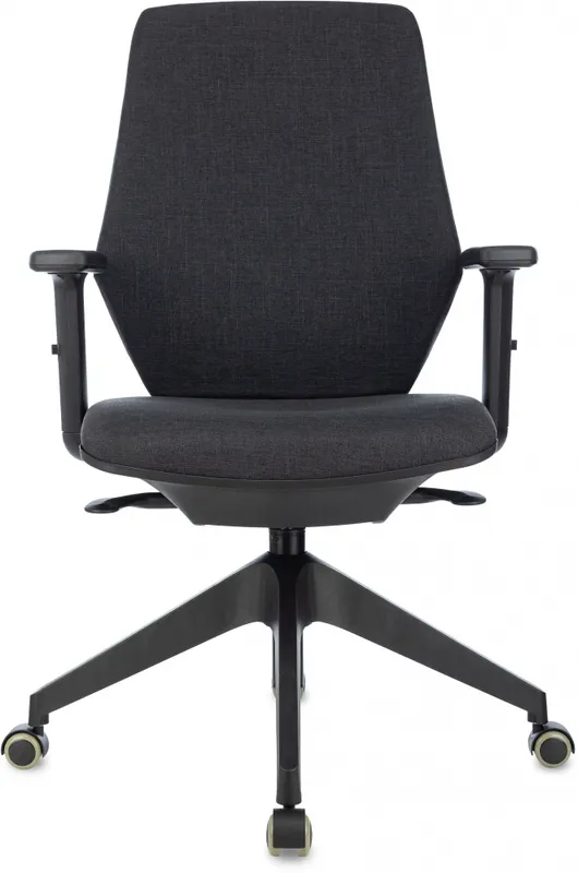 Кресло Бюрократ CH-545L черный 38-418 крестов.4-луч. пластик