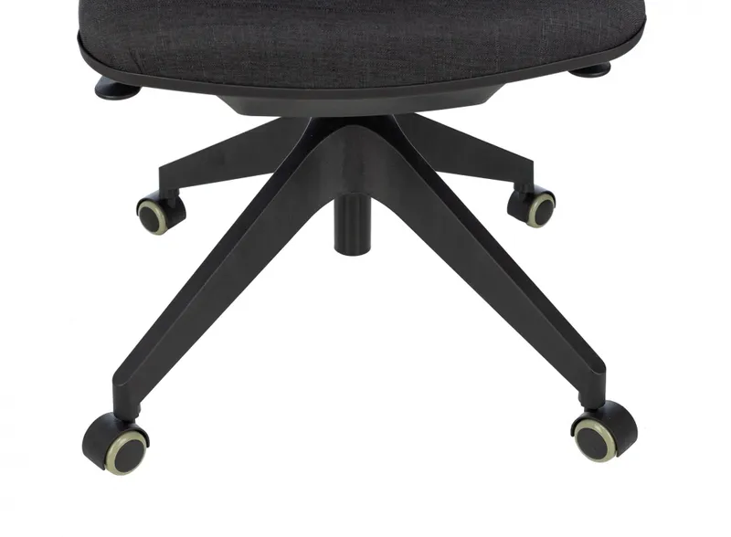 Кресло Бюрократ CH-545L черный 38-418 крестов.4-луч. пластик