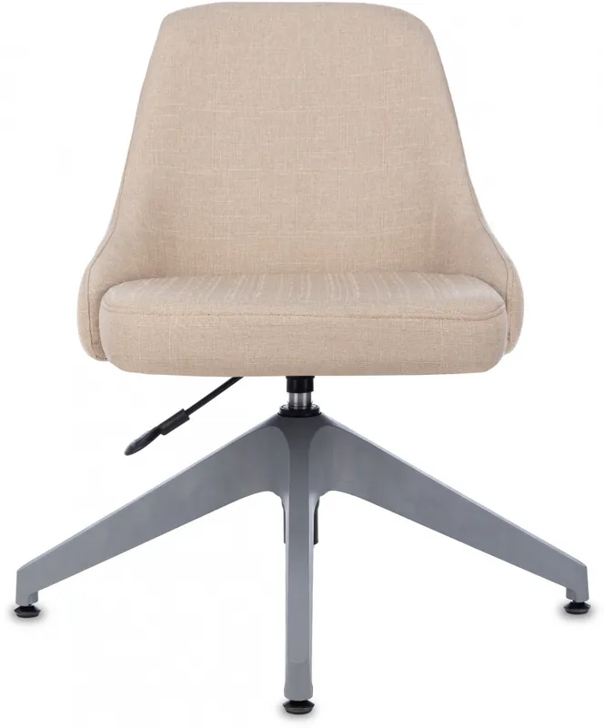 Кресло Бюрократ CH-340GLZ бежевый 38-402 крестов.4-луч. пластик пластик серый