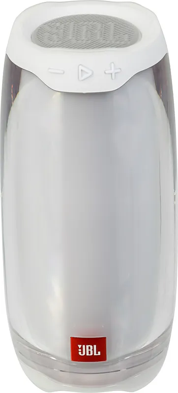 Колонка порт. JBL Pulse 4 белый 20W 1.0 BT 10м (JBLPULSE4WHTAM)