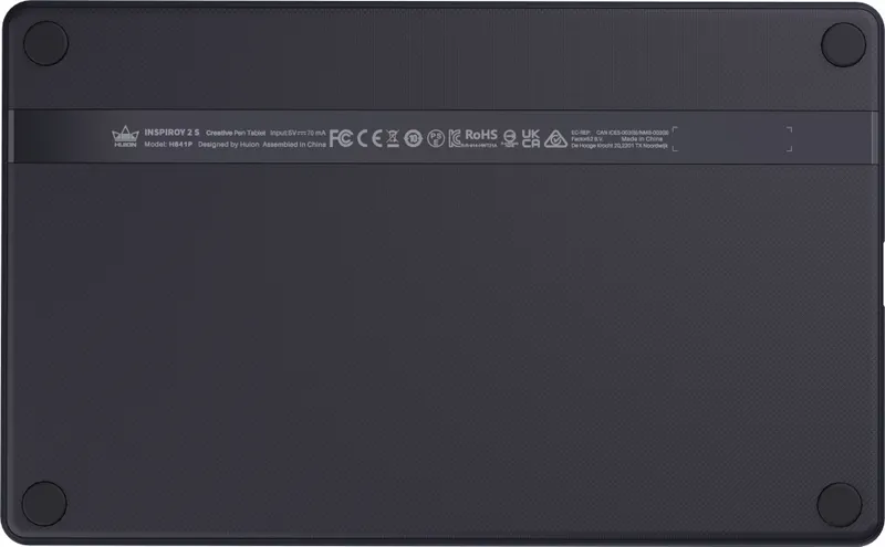 Графический планшет Huion Inspiroy H641P USB Type-C черный