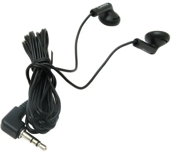 Наушники вкладыши Panasonic RP-HV094GU-K 1.2м черный проводные в ушной раковине
