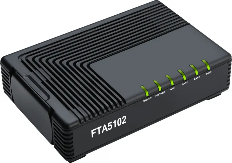 Шлюз IP Flyingvoice FTA5102E2 черный