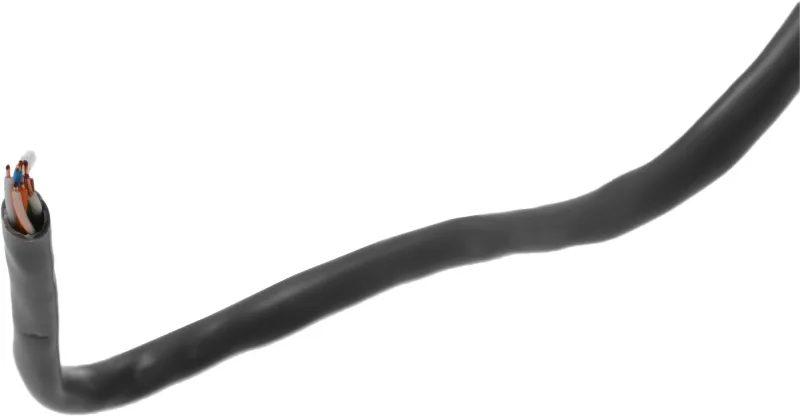 Кабель сетевой Buro BU-COP-040-100M UTP 4 пары cat5E solid 0.40мм Cu 100м серый