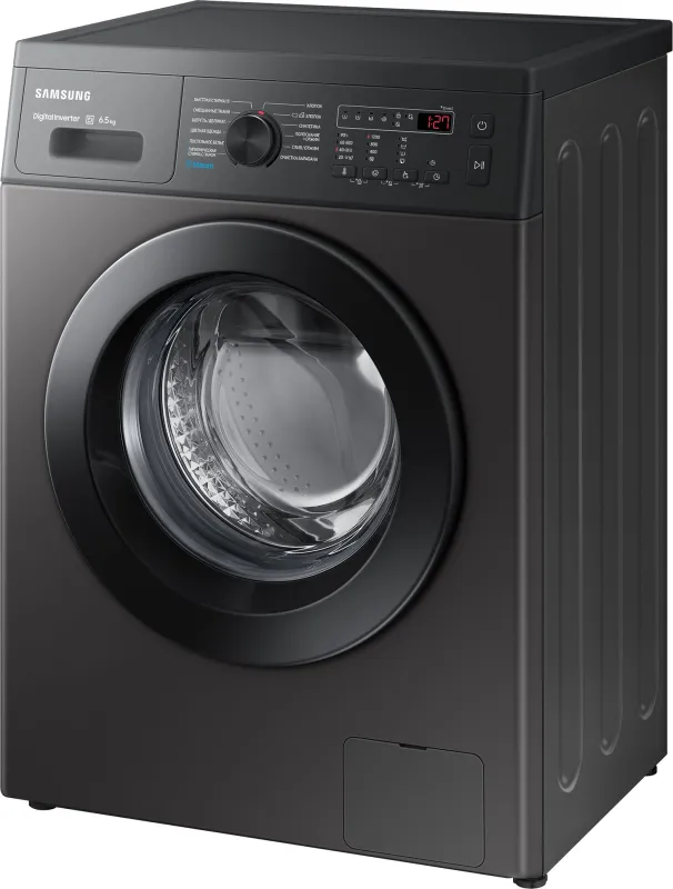 Стиральная машина Samsung WW65AG4S20CXLP класс: A+++ загр.фронтальная макс.:6.5кг темно-серый