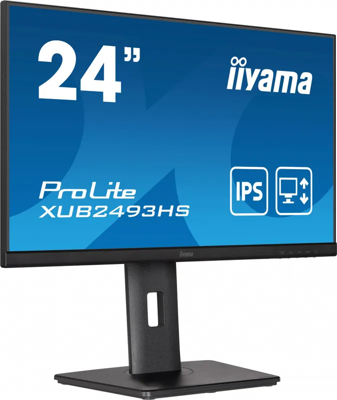 Монитор Iiyama 23.8" ProLite XU2493HS-B5 черный IPS LED 16:9 HDMI M/M матовая 250cd 178гр/178гр 1920x1080 75Hz DP FHD 3.5кг