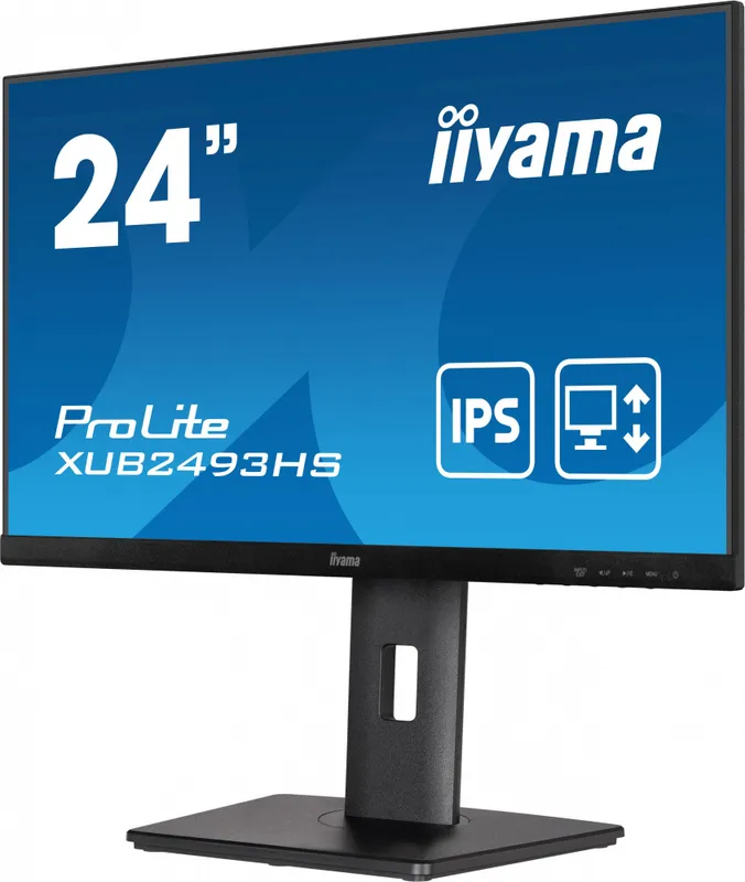 Монитор Iiyama 23.8" ProLite XU2493HS-B5 черный IPS LED 16:9 HDMI M/M матовая 250cd 178гр/178гр 1920x1080 75Hz DP FHD 3.5кг