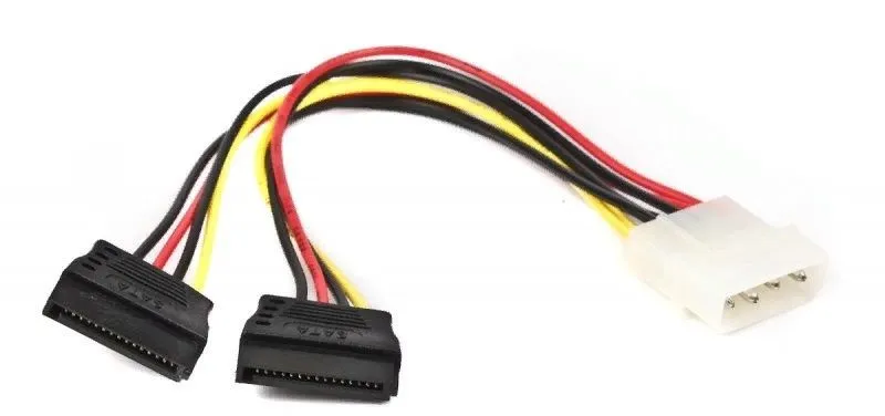 Кабель Premier 6-096-SATA-PSY Molex 8981 SATA SATA 0.3м (6-096-SATA-PSY-0.3M) (пакет)