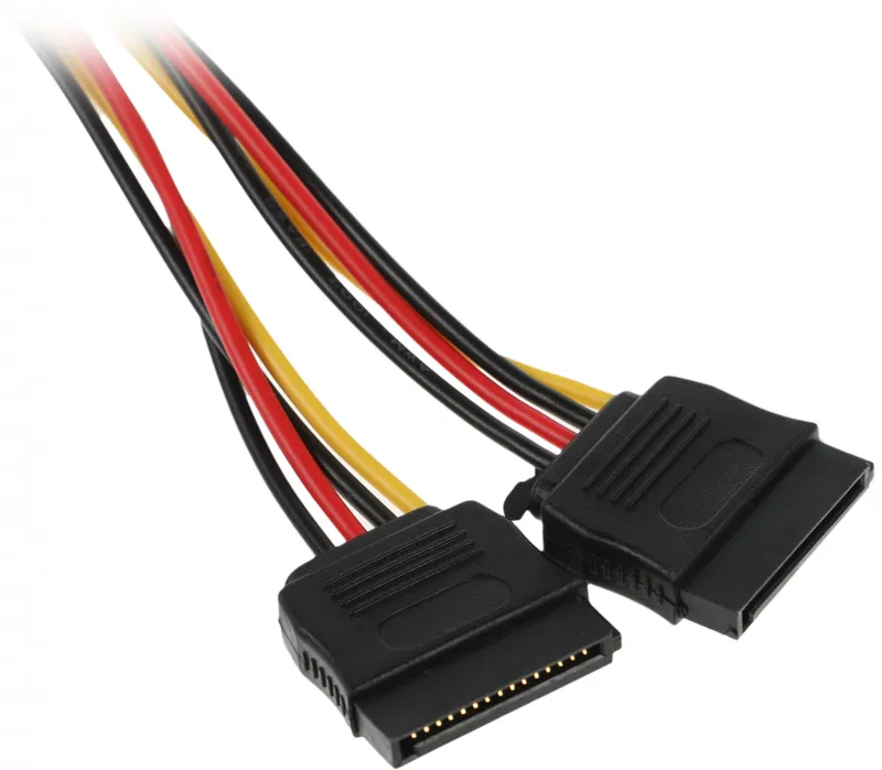 Кабель Premier 6-096-SATA-PSY Molex 8981 SATA SATA 0.3м (6-096-SATA-PSY-0.3M) (пакет)