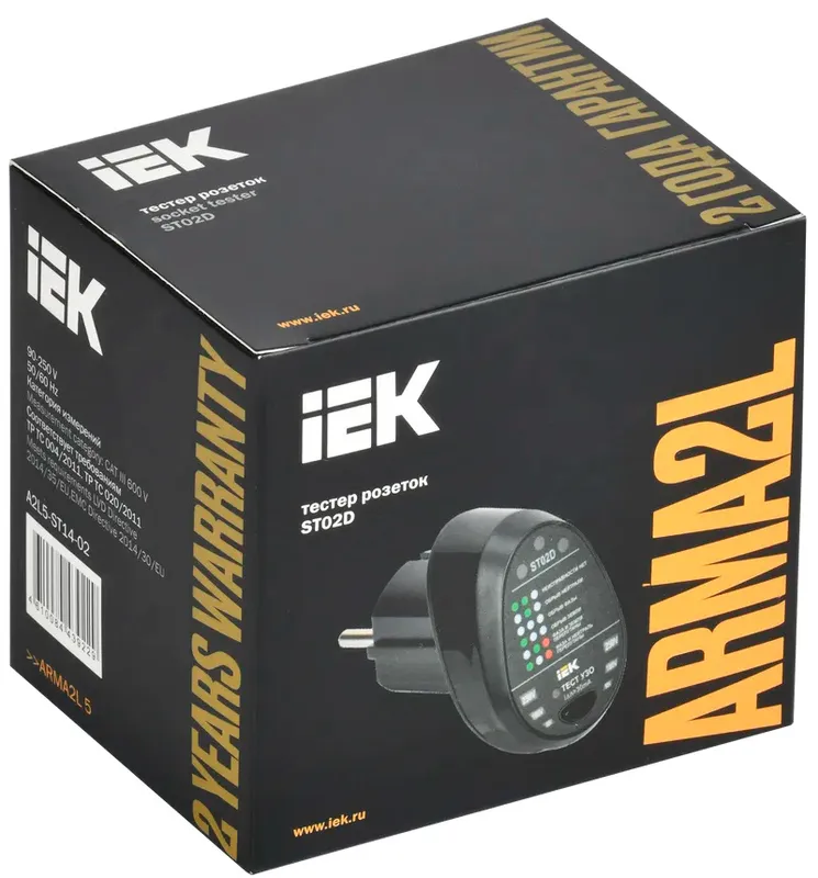 Тестер IEK ARMA2L 5 ST02D (A2L5-ST14-02)