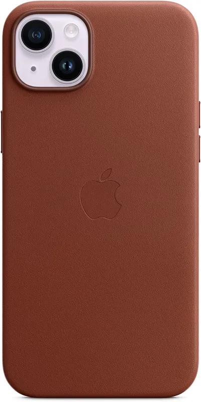Чехол (клип-кейс) Apple для Apple iPhone 14 Plus Leather Case with MagSafe A2907 коричневый (MPPD3ZM/A)