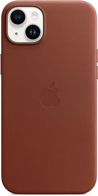 Чехол (клип-кейс) Apple для Apple iPhone 14 Plus Leather Case with MagSafe A2907 коричневый (MPPD3ZM/A)