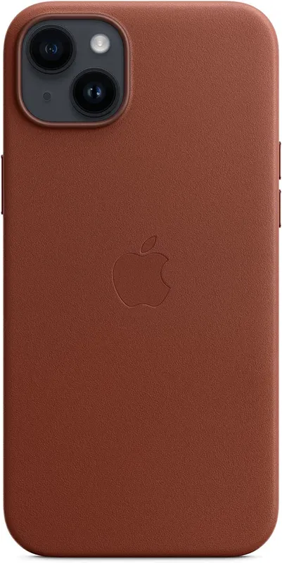 Чехол (клип-кейс) Apple для Apple iPhone 14 Plus Leather Case with MagSafe A2907 коричневый (MPPD3ZM/A)