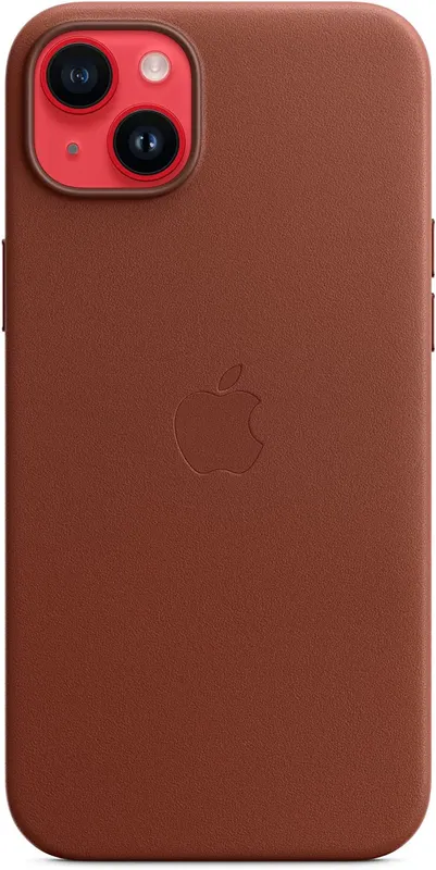 Чехол (клип-кейс) Apple для Apple iPhone 14 Plus Leather Case with MagSafe A2907 коричневый (MPPD3ZM/A)